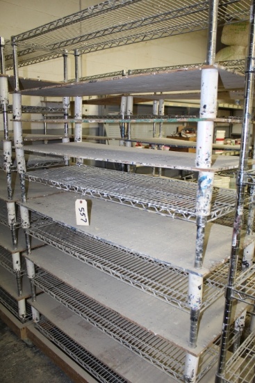 NSF Shelving Unit 48 X 18 X 72