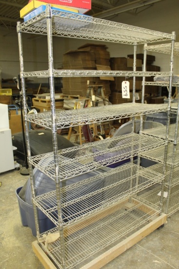NSF Shelving Unit 48 X 18 X 72
