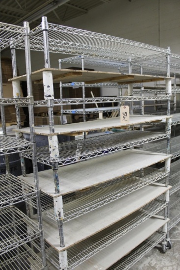 NSF Shelving Unit 48 X 18 X 72