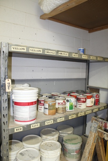Metal Shelving Unit 77 X 18 X 72