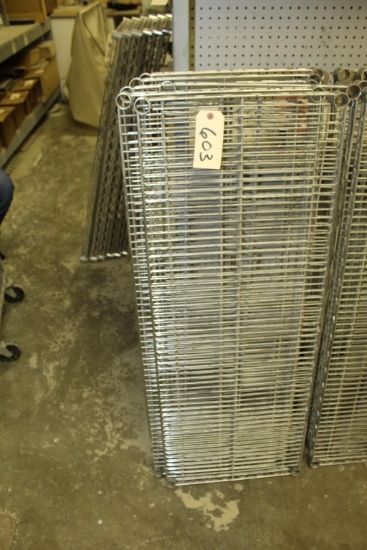 NSF Shelves 6 shelves no hardware or poles