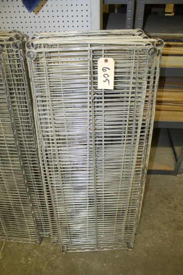 NSF Shelves 6 shelves no hardware or poles