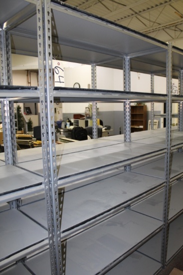 Shelving Unit 48 X 18 X 84 6 shelves