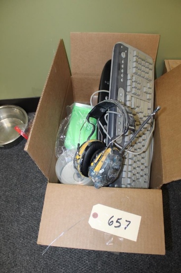 Box of CDS Keyboards etc