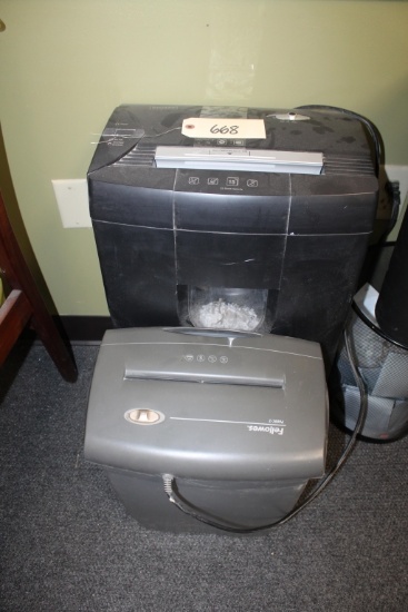Staples & Fellows Paper Shredders