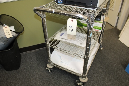 Metro Cart on Castors