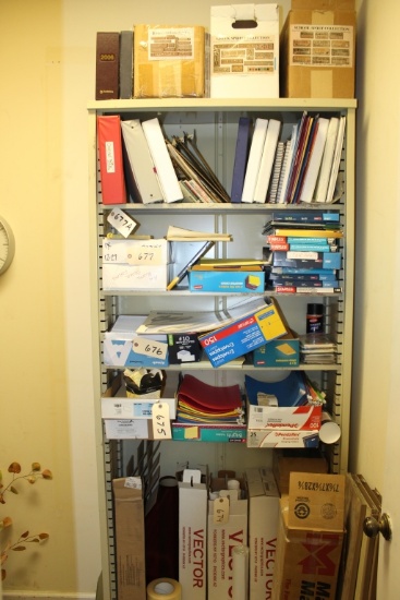 Metal Shelving Unit