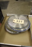 Flat of 10in Saw Blades Carbide Tipped 18 units