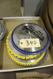 Flat of 10in Saw Blades Carbide Tipped 19 units
