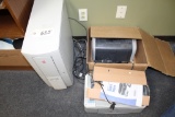 HP printers and Computer tower
