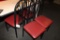 Restaurant Chairs 4X the bid