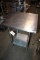 Stainless Table 24 X 24 X 35