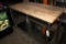 Boos Lock Maple Top Table Stainless shelf underneath 60 X 30 X 35