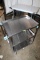 LakeSide Stainless Cart on Castors 24 X 16 X 32 bent handle