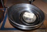 Stainless Bowls 9X the bid