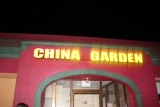 China Garden Sign