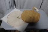 Bamboo Pizza Pan & Pizza Stone