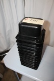 Plastic Bins 5 X 6 X 4 12 units