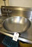Large Stainless Bowl 18 diameter