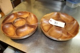 Wooden Servers 6 units 4X the bid