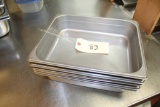 NSF Stainless Bins 5X the bid 12 X 10
