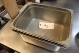 Stainless Bins 2X the bid