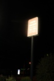 Large Sign Approx. 30ft tall