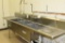 Stainless Steel 3-bay Sink 123 X 30 X 38