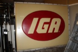 Huge IGA Sign 10ft X 8ft