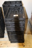 Stack of collapsible Crates