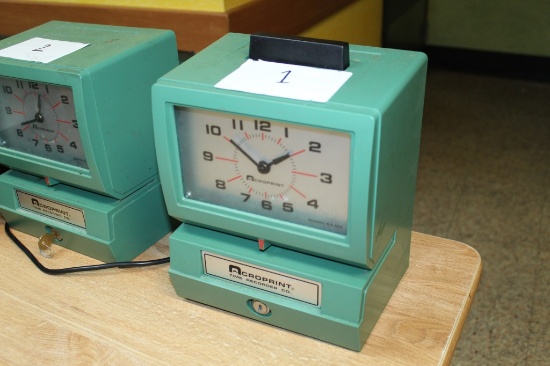 AcroPrint Time Clock