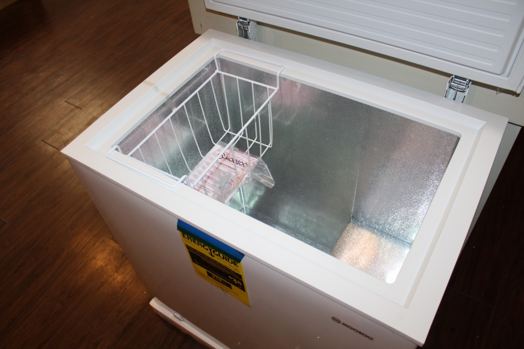 Moosoo chest freezer 5.0 cubic feet discount