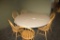 Round Table & Chairs 6 chairs