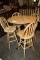 High Top Table & Chairs 4 swivel chairs nice!!!