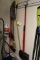Brooms & Mop lot