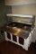 Galley Refrigerated Buffet Bar Lighted Unit Mobil Unit on Castors