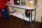 Hally Stainless Table on Castors 72 X 24 Nice Unit