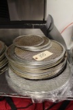 Stack of Pizza Screens