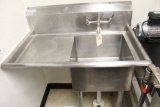 Stainless Deep Bay Sink 38 X 24