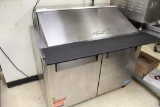 TurboAir Refrigerated Prep Table Model MST-48-18 Self Cleaning Unit Extremely Nice!!!! Like New!!!
