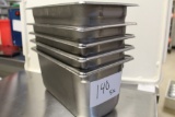 Stainless Bins 5X the bid