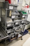 NSF Shelving Unit on Castors 36 X 14 7 shelves