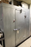 Norlake Step In Freezer Self Contained Unit Model KL46-CR-M/165243 6ft X 4ft X 6-1/2ft Like New!!!