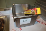Stainless steel bin