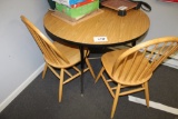 Table & two chairs