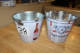 Budweiser Beer Buckets 4X the bid
