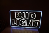 Bud Light Neon Sign Works Perfectly