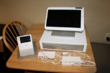 Clover POS System Cashbox Monitor, CC Reader, Receipt Machine, & Cables