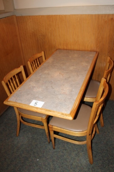 Table & 4 Chairs