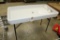 Folding Cooler Table